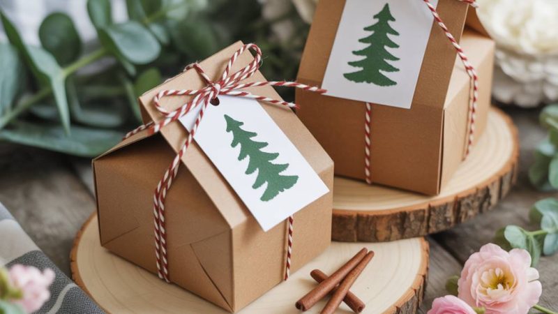 DIY-Geschenkboxen aus Milchkartons selbst basteln