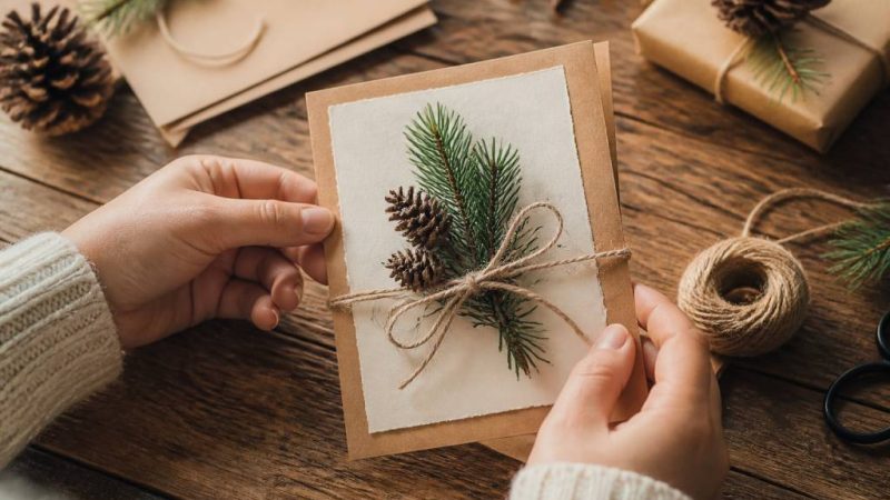 Advent gruß: kreative ideen für persönliche grußkarten