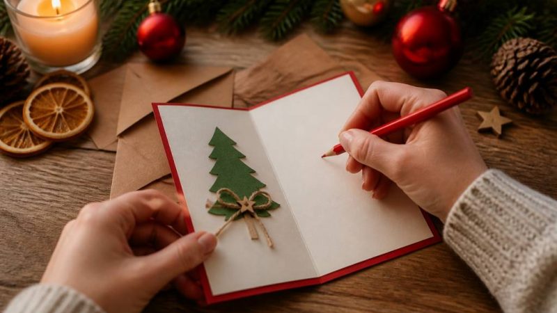 Adventsgrüße: kreative Ideen für persönliche Weihnachtskarten und Nachrichten