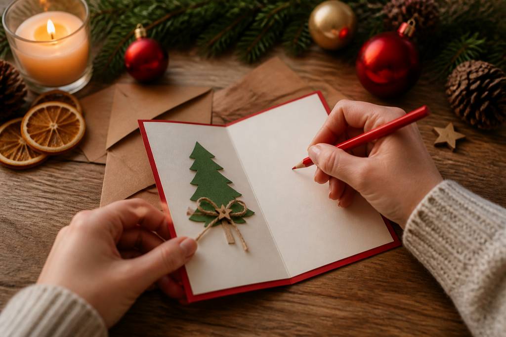 Adventsgrüße: kreative Ideen für persönliche Weihnachtskarten und Nachrichten